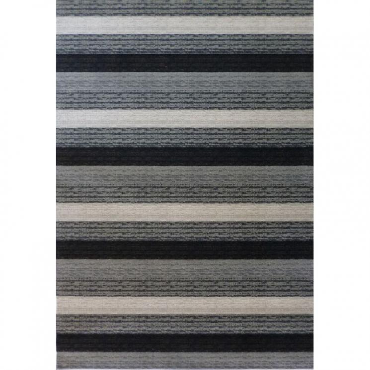 Щільний килим із малюнком із смужок Moon SL Carpet - фото