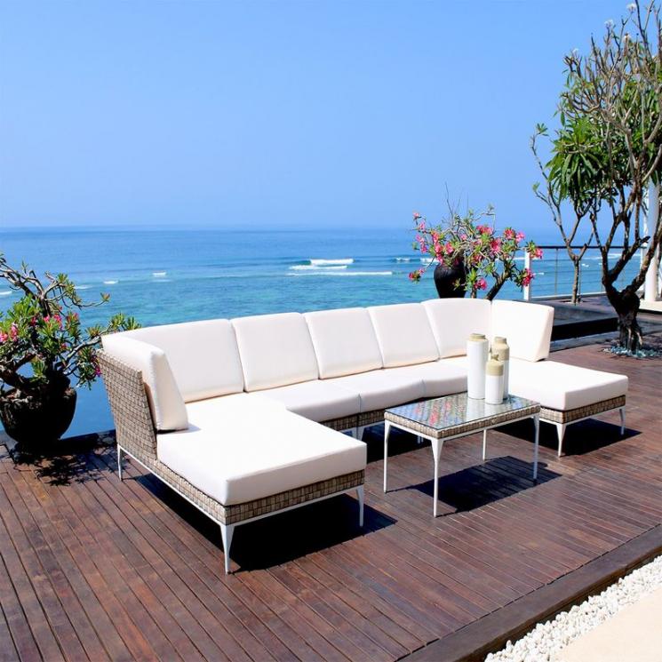 Меблі для тераси зі штучного ротанга Brafta Skyline Design - фото