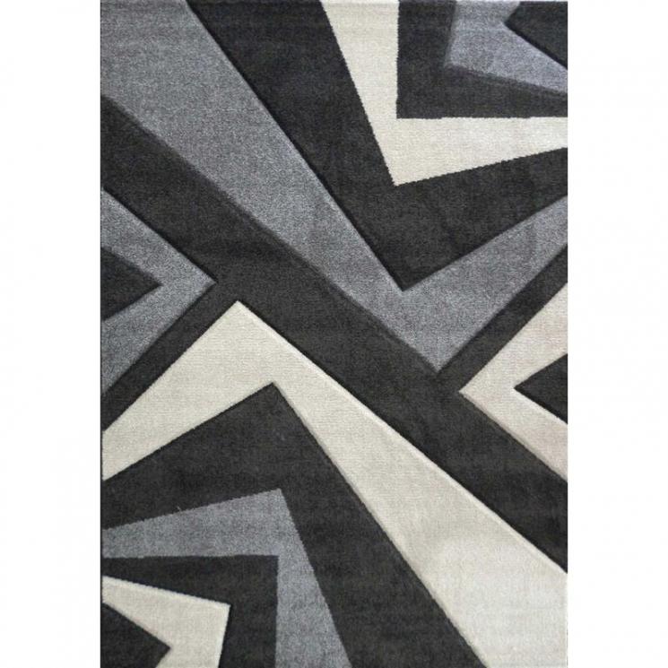 Сіро-білий килим у стилі модерн Spring SL Carpet - фото
