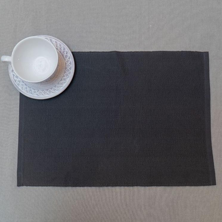 Серветка столова сіра Tint - фото