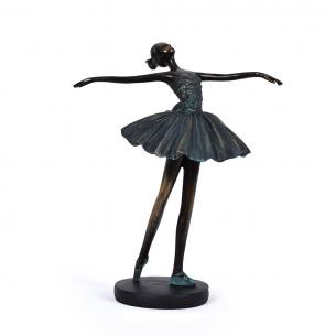 Витончена статуетка з полірезину "Юна балерина" Hilda