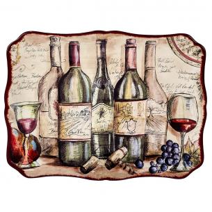 Керамічна таріль "Секрети виноробів"