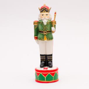 Декоративна статуетка "Солдат у зеленому мундирі"