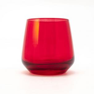 Склянка з тонкого скла яскраво-червоного відтінку Bastide