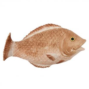 Декор настінний керамічний у формі риби