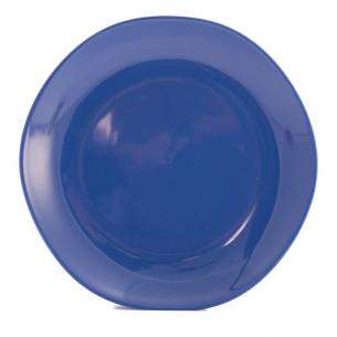 Тарілка обідня синя Ritmo
