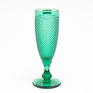 Набір із 4-х бокалів для шампанського зеленого кольору Vista Alegre
