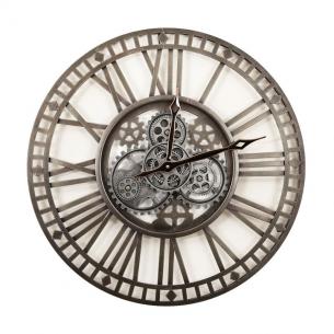 Годинник великий металевий в стилі лофт