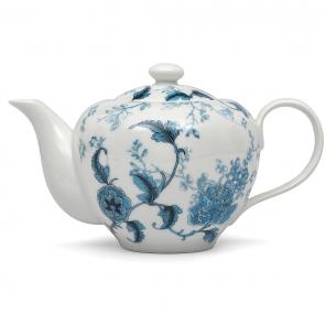 Об'ємний заварник для чаю з фарфору "Блакитний дракон"