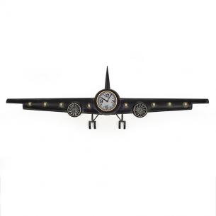 Годинник у вигляді літака в стилі лофт Kelvin Loft Clocks & Co