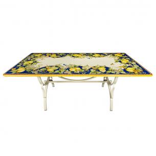 Кам'яний прямокутний стіл Fantasia di Limoni