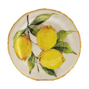 Тарілка для салату Лимони