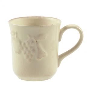 Чашка із міцної кераміки бежевого кольору Mediterranea