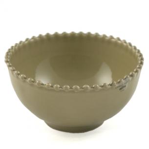 Миска глибока керамічна оливкового кольору Pearl