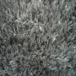Килим пухнастий світло-сірий Shaggy Fluo SL Carpet