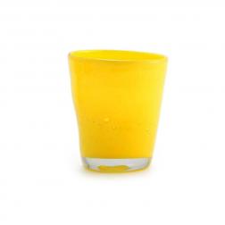 Набір склянок Comtesse Milano Samoa непрозорі жовті 6 шт.