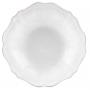 Біла супова тарілка із колекції кам'яної кераміки Impressions