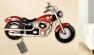 Вішалка настінна 3D мотоцикл Handwerk  - фото