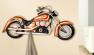 Вішалка настінна мотоцикл 3D Handwerk  - фото