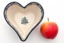 Форма для випічки у вигляді серця "Лісовий віночок" Кераміка Артистична  - фото