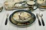 Набір з 4-х обідніх тарілок з зображенням фазанів "Щедрий урожай" Certified International  - фото