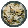 Керамічне двоярусне блюдо з малюнками на осінню тематику "Щедрий урожай" Certified International  - фото