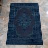 М'який синій килим у класичному стилі Farashe SL Carpet  - фото