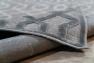 Сірий килим у сучасному дизайні із опуклим малюнком Farashe SL Carpet  - фото