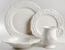 Набір з 4-х керамічних супових тарілок з тисненням "Флорентійська лоза" Certified International  - фото