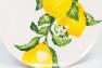 Тарілка обідня із міцної італійської кераміки "Сонячний лимон" Villa Grazia  - фото