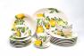 Піала керамічна із барвистої колекції посуду "Сонячний лимон" Villa Grazia  - фото