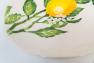 Овальне блюдо із міцної кераміки з барвистим дизайном "Сонячний лимон" Villa Grazia  - фото