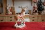 Велика новорічна статуетка оленя Санти «Зимовий сюрприз» Fitz and Floyd  - фото