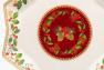 Фарфорова восьмигранна таріль із новорічної колекції «Щасливі дні» Palais Royal  - фото