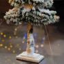 Невисока новорічна ялинка із засніженими гілками Paradise  - фото
