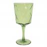 Набір із 4-х зелених келихів для вина з міцного акрилового скла "Алмазні грані" Certified International  - фото