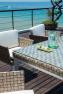 Прямокутний обідній стіл на ніжках ротангових Brafta Skyline Design  - фото