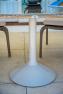 Круглий обідній стіл із техноротангу зі стільницею із загартованого скла Journey Skyline Design  - фото