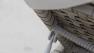 Плетений шезлонг зі штучного ротанга з м'яким матрацом Cielo Skyline Design  - фото