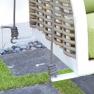 Почіпна садова гойдалка тримісна з м'якими подушками Olivia Skyline Design  - фото