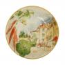Набір із 4-х керамічних супових тарілок з акварельними пейзажами "Римські канікули" Certified International  - фото