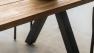 Прямокутний обідній стіл із дерев'яною стільницею на металевому каркасі Ona Skyline Design  - фото