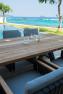 Обідній стіл прямокутний з дерев'яною стільницею Horizon Skyline Design  - фото