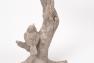 Витончена статуетка "Птахи на дереві" сірого кольору Exner  - фото