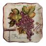 Набір із 4-х тарілок для салату із зображенням грон винограду "Секрети виноробів" Certified International  - фото