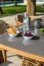 Прямокутний обідній стіл із коричневого техноротангу Villa Natural Mushroom Skyline Design  - фото