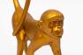 Креативна статуетка "Мавпочка" золотого кольору Hilda Exner  - фото