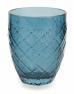 Набір склянок різних кольорів із скла з рельєфним декором, 6 шт. Villa d'Este  - фото