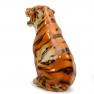 Статуетка з кераміки у вигляді тигра, що сидить Ceramiche Boxer  - фото