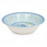 Меламінові супові тарілки небесно-блакитного кольору набір 4 шт. "Сад гортензій" Certified International  - фото